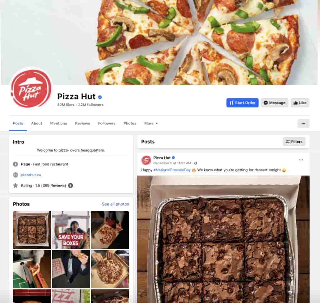 wendy's facebook marketing example