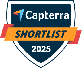 2021 Capterra Shortlist award for Social Media Marketing Software