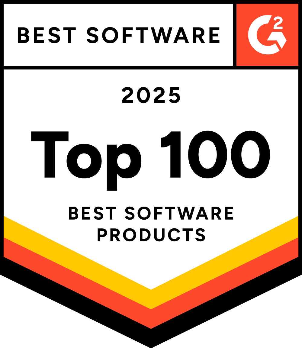 G2 Top 100 Software Products of 2025